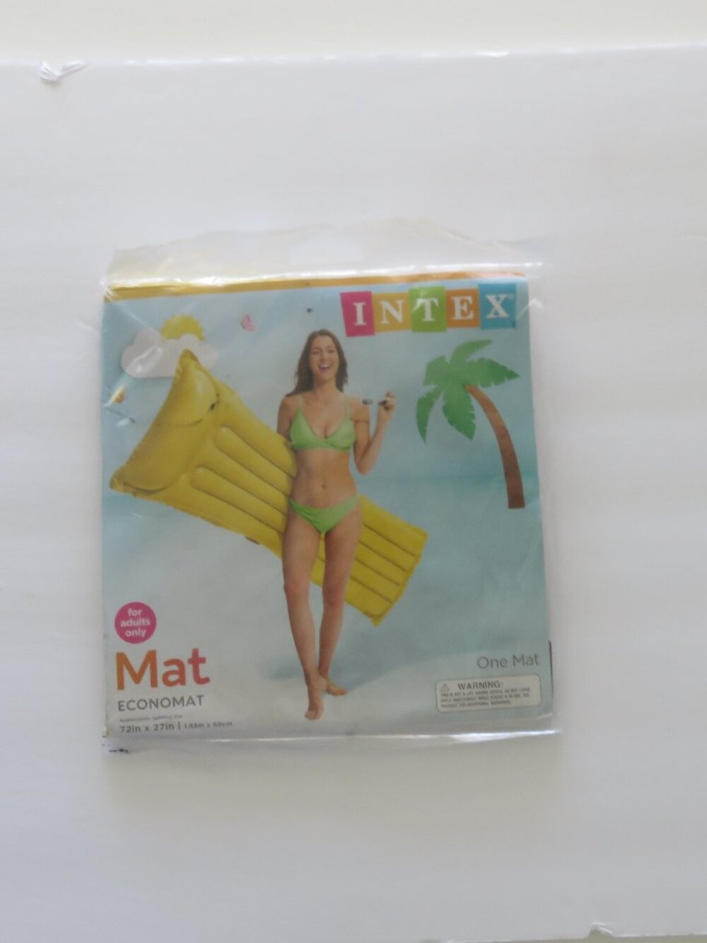 (#139)  Intex Inflatable Pool Mat 72"x 27"